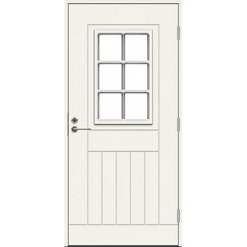 Входная дверь SWEDOOR F1848 W71 белая