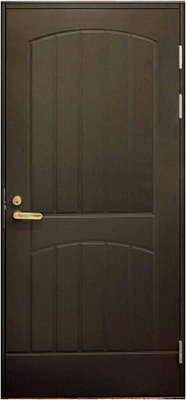 Входная дверь SWEDOOR F2000 коричневая